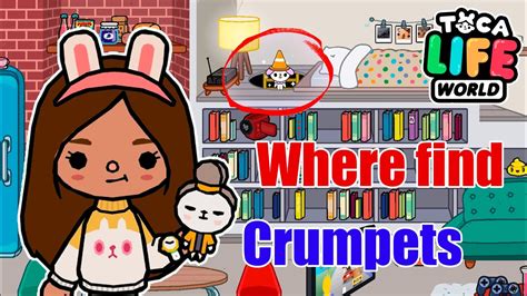 where to find crumpets in toca world for free